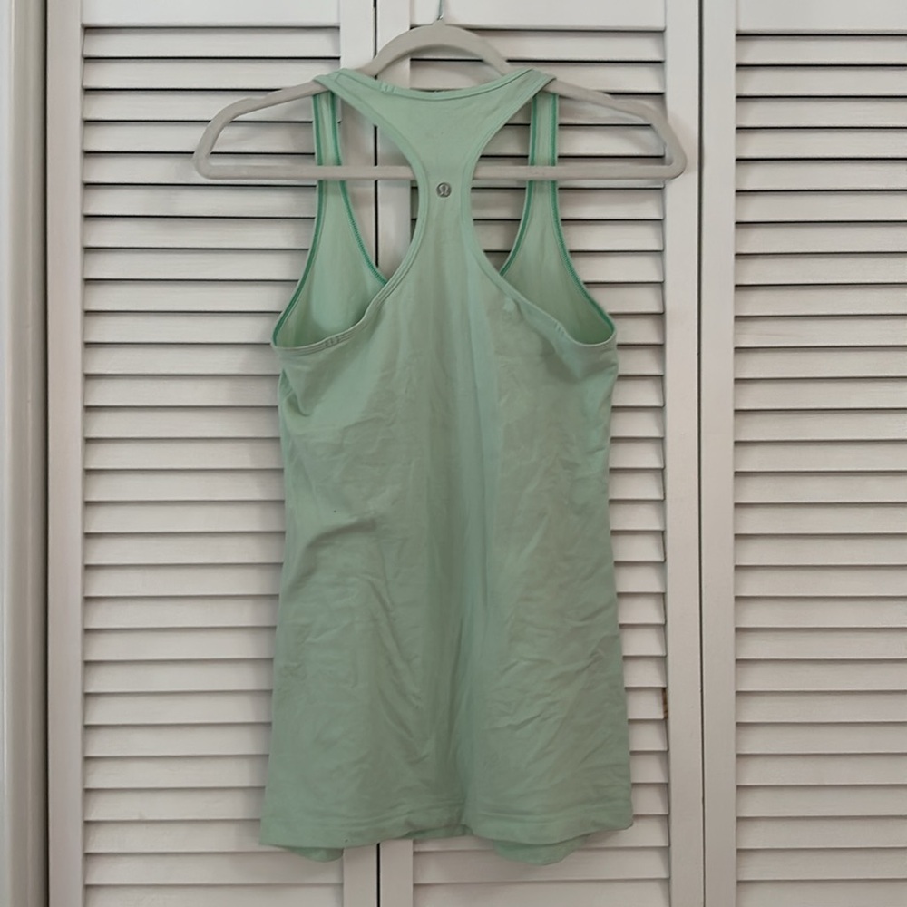 Lululemon Mint Green Tank Top